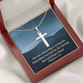 thumbnail image 5 of Scripture Card Philippians 3:20 Cross Card Necklace w Stainless Steel Pendant Religious, 5 of 20