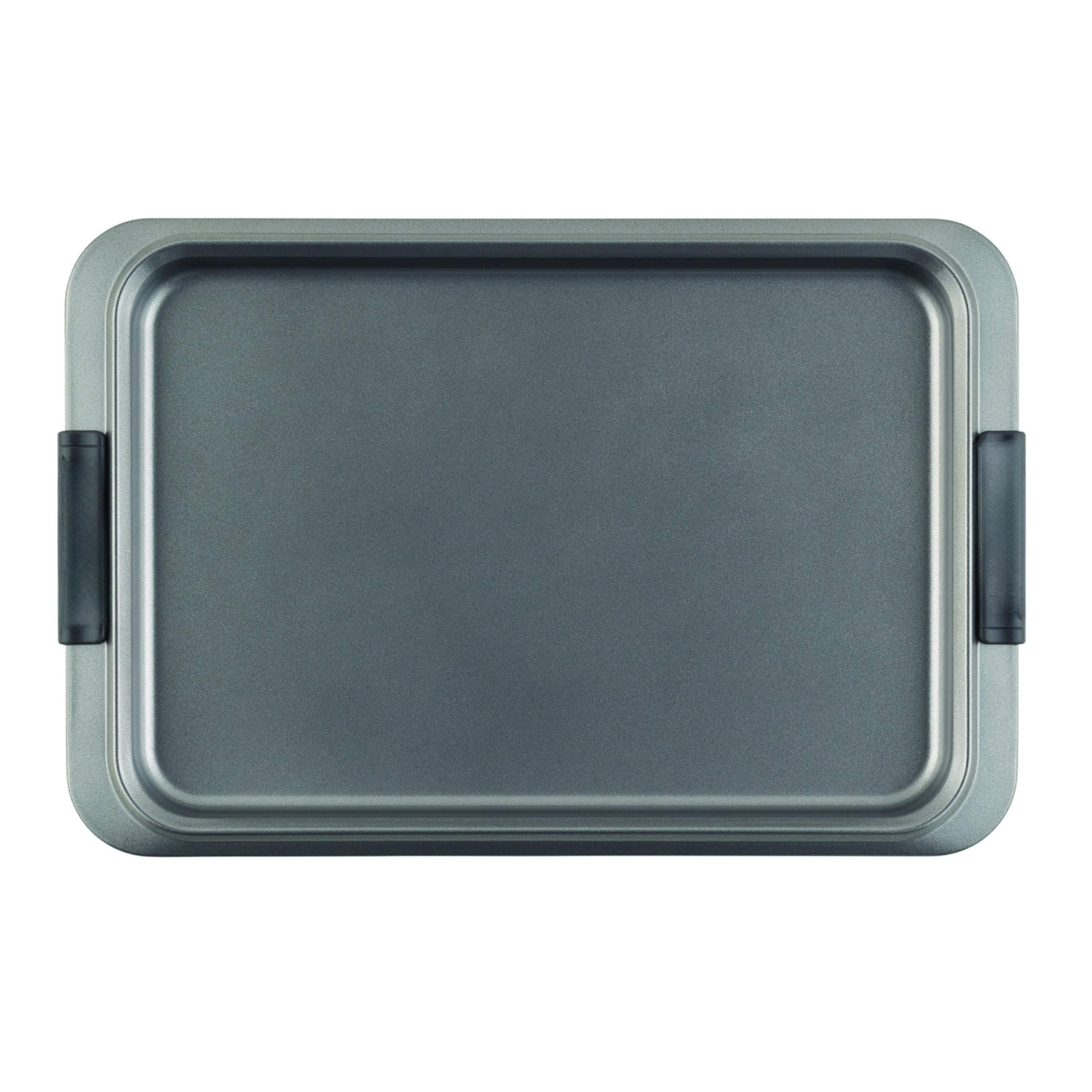 Advanced Nonstick Bakeware With Grips  Cookie Sheet / Baking - 10 Inch X 15 Gray