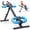Blue, variant on EDX Ab Machine for Home Gym, Adjustable Ab Workout Equipment with LCD Display, Foldable Core Trainer, 440 lbs Capacity, Blue