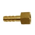 thumbnail image 2 of Acoplador De Púas Codo De Latón Tipo De Gas Neumática Recta Tubo De De Lengüeta - DN6x6mm Sunnimix Conector neumático de la manguera, 2 of 8