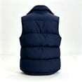 thumbnail image 6 of Edvintorg Womens Lightweight Puffer Vest Stand Collar Zip up Sleeveless Waistcoat Quilted Jackets with Pockets Plus Size, 6 of 7