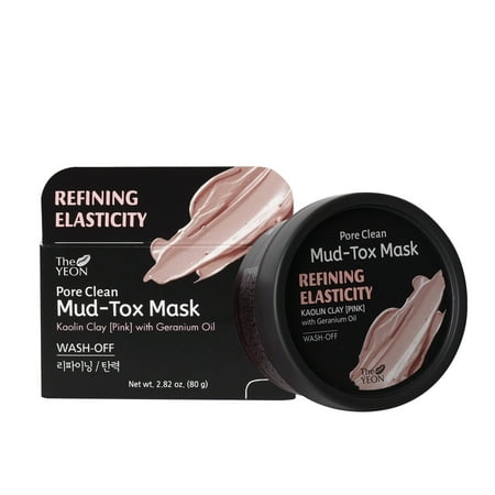 The Yeon Refining Elasticity Pore Clean Pink Mud Tox Mask 2.82