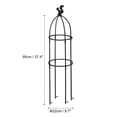 thumbnail image 2 of Uxcell Plant Support Cage Animal Shape Floral Supports DIY Climbing Trellis, Black, 2 of 5