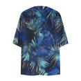 thumbnail image 4 of Xixinqiwan Womens Kimono Beach Cover Up for Summer Floral Printed Chiffon Cardigan Loose Casual Tops Capes, 4 of 5