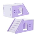 thumbnail image 1 of FUEENIRVA 2Ud Casa Villa Para Hámster Estilo Decorativo Con Espacio Cómodo Y Construcción, 1 of 7