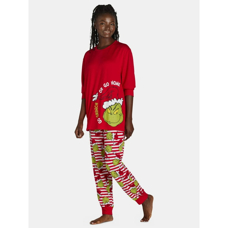 Walmart family grinch pajamas sale