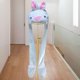 thumbnail image 1 of Gorro de animal de peluche Guantes Bufanda Soledad Sombrero de novedad Conejo, 1 of 10