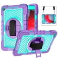 thumbnail image 1 of Funda Color Shock para iPad Mini 4/5 con correa para el hombro, correa de mano, soporte ajustable, a prueba de golpes, apta para niños, 1 of 5