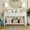 50" Antique White, variant on Farmhouse Wood ConsoleTable for Hallways Narrow Foyer Sideboard with Drawers and Bottom Shelf for Entryway, Antique White