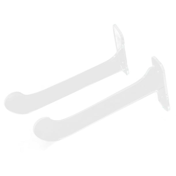Colgador De Pared Para Esterilla De Yoga, Fácil De Instalar Acrílico Ahorre Espacio Soporte De Montaje En Pared Para Esterilla De Yoga 1 Par Para Oficina Para Dormitorio ANGGREK Otros