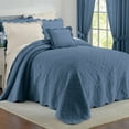 thumbnail image 6 of BrylaneHome Bedding Lightweight All Season Florence Quilted Oversized 100% Cotton Ultra Supreme Softness Bedspread, 6 of 6