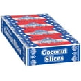 thumbnail image 2 of Flag Bar Coconut Candy Slices (24 Red & White striped coconut bars in a blue & white stars wrapper), 2 of 4