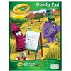 Crayola Doodle Pad, 60 Sheets, 9" x 12"