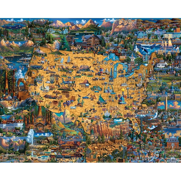 Dowdle Jigsaw Puzzle National Park 100 Piece