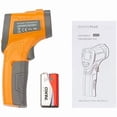 thumbnail image 3 of INKBIRD  Infrared Thermometer Gun, -58℉~1022℉ Digital Laser Temperature Gun for Pizza Oven, Heat Meter Gun IR Thermometer for Kitchen Deep Frying,, 3 of 4