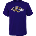 thumbnail image 1 of T-shirt à Manches Courtes avec Logo Principal des Baltimore Ravens de la NFL pour Jeunes, 1 of 2