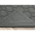 thumbnail image 4 of Garland Rug Garden Trellis Polypropylene Heather Gray Indoor/Outdoor Area Rug, 4' x 6', 4 of 7