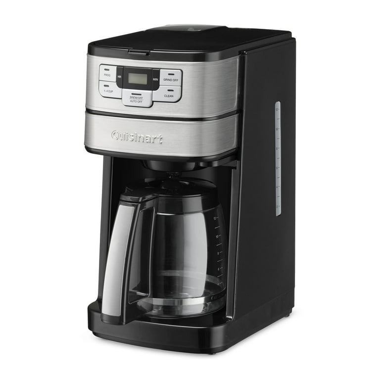 Cuisinart Automatic Grind and Brew 12-Cup Coffeemaker Bundle with Descaling  Powder and Coffee Canister (3 Items)
