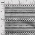 thumbnail image 2 of oneOone Polyester Spandex Black Fabric Tribal Sewing Craft Projects Fabric Prints By Yard 56 Inch Wide, 2 of 4