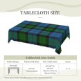 thumbnail image 6 of Rectangle Table Cloth, Scottish Clan MacWilliam Tartan Plaid Resistant Washable Tablecloth Decorative Table Cover for Dining, Indoor and Outdoor, 6 of 6