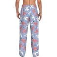 thumbnail image 3 of Goofa Cartoon Poodle Dog Printed Soft Pajama Pants for Men, Wide Leg Comfy Casual Lounge Yoga Pants-Small, 3 of 9
