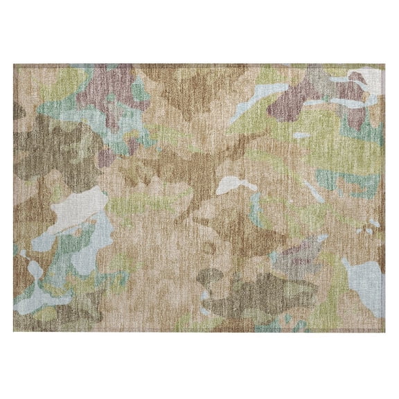 Dalyn Rugs Machine Washable Indoor/Outdoor Chantille ACN2161 Beige 1'8" x 2'6" Rug