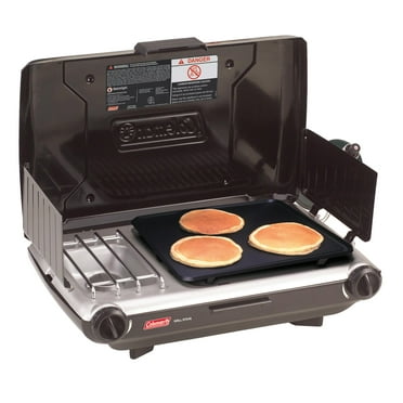 Coleman Tabletop Propane Gas Camping Grill/Stove, 2-Burner