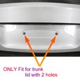 thumbnail image 3 of Unique Bargains Black Rear License Plate Bumper Mounting Holder Bracket w/ 6 Screws for BMW, 3 of 9