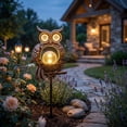 thumbnail image 5 of Akmoler Solar Garden Lights Outdoor Waterproof, 2PCS Solar Owl Lights for Yard Garden Driveway Walkway Outside Landscape Path Landscaping, Gift for Owl Lovers, 5 of 8