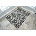 thumbnail image 3 of Benissimo Contemporary Indoor / Outdoor Area Rug LA PETITE Collection I 8x10 I Gray, 3 of 6
