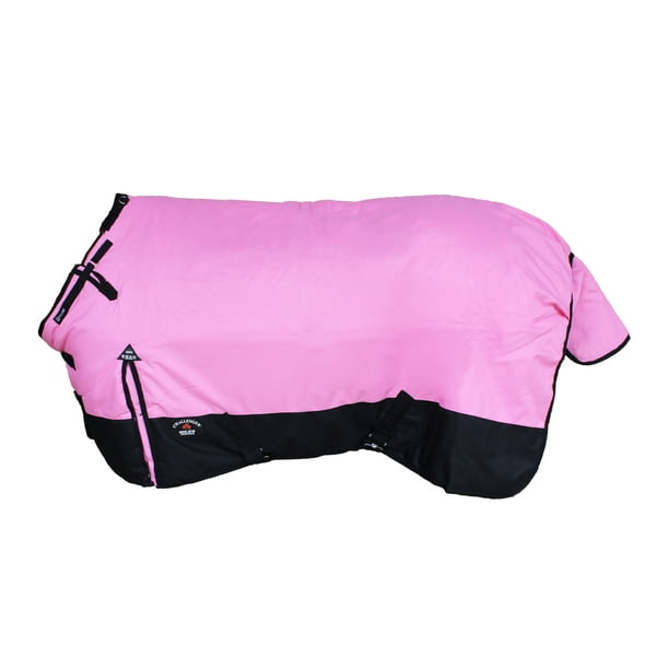 68" 1200D Turnout Waterproof Horse WINTER BLANKET HEAVY Pink 571G