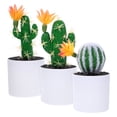 thumbnail image 2 of Adornos de Cactus artificiales, decoraciones de Cactus falsos, decoración del hogar, 3 uds., 2 of 5