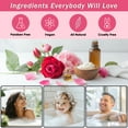 thumbnail image 6 of Aqua Elegante Spa Gift Basket For Women - Luxury Bath Set With Rose Oil & Peony, 6 of 10
