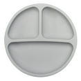 thumbnail image 2 of D-GROEE Suction Toddler Plates Grid Partitions - BPA Free Food Grade Silicone- Microwave & Dishwasher Safe Baby Suction Plate, 2 of 7