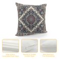 thumbnail image 4 of Creowell Throw Pillow Covers Antique Oriental Turkish Carpet Pattern Pillow Covers Red Cushion Throw Pilloe Case Home Decorative for Sofa Living Room Couch Bed，Multi-Size, 4 of 5