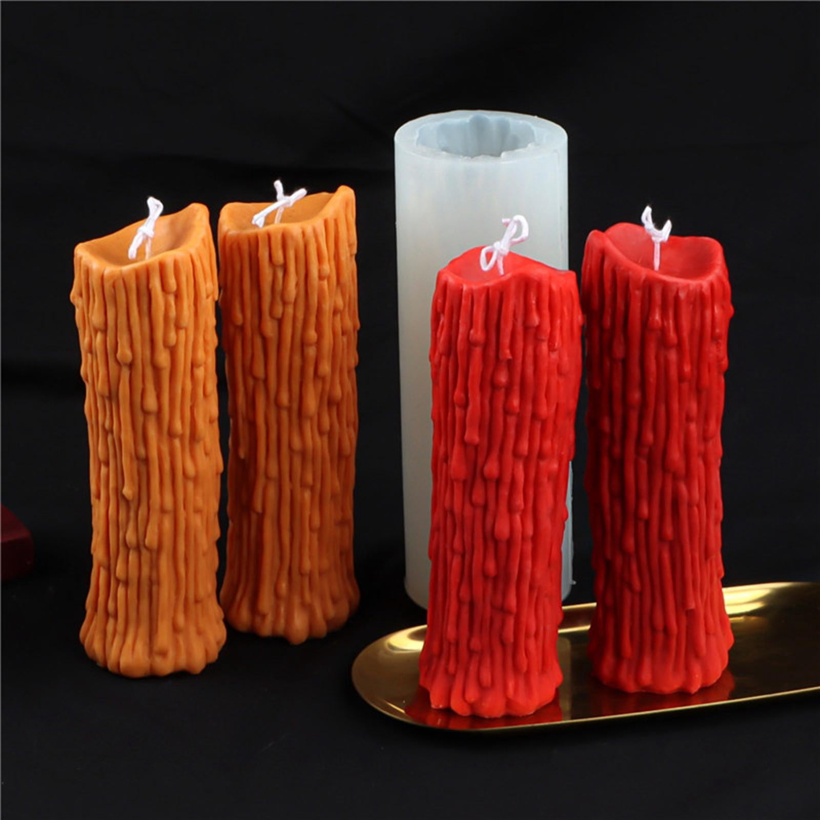 WE-POLUJ Teardrops Candle Mold DIY Craft Silicone Mold for Making Candle Plaster Ornament
