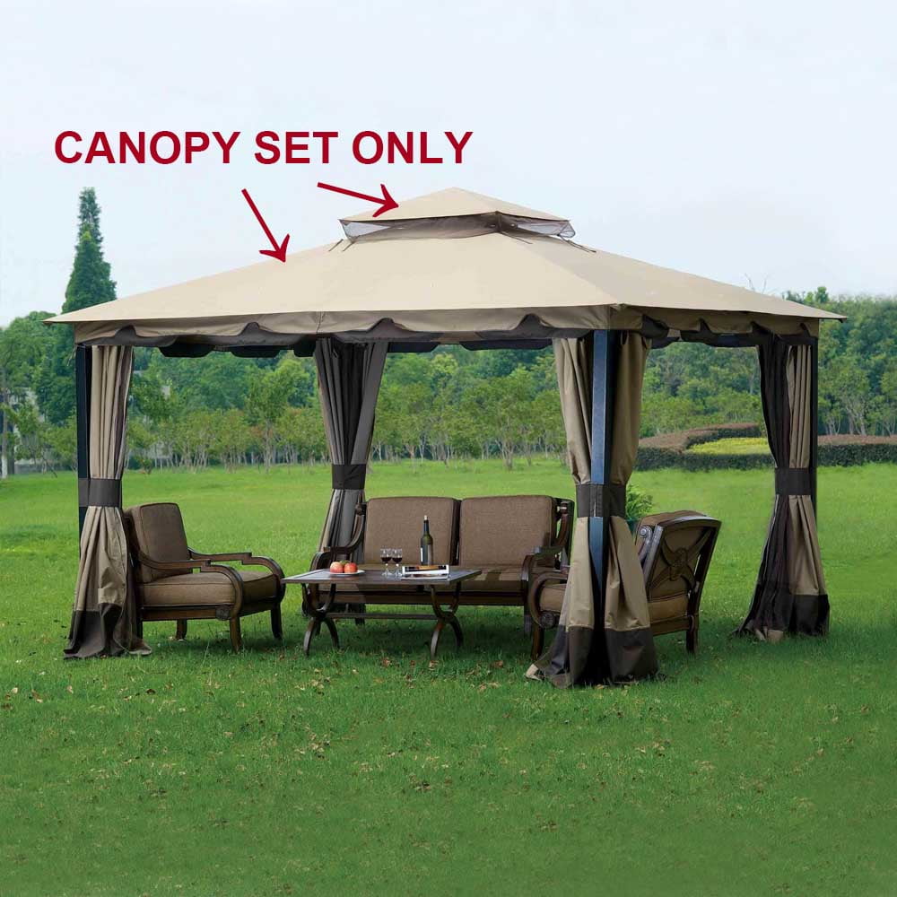 Sunjoy Replacement Canopy set for LGZ215PST4 10X12 Monterey gazebo