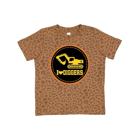 

Inktastic Digger Construction Truck Boys Gift Toddler Boy Girl T-Shirt