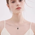thumbnail image 2 of Sterling Silver Gemstone Teardrop Pendant Necklace Crystal Jewelry for Women, 2 of 10