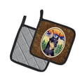 thumbnail image 2 of Caroline's Treasures SS8658PTHD Doberman Pair of Pot Holders, 7.5HX7.5W, multicolor, 2 of 2