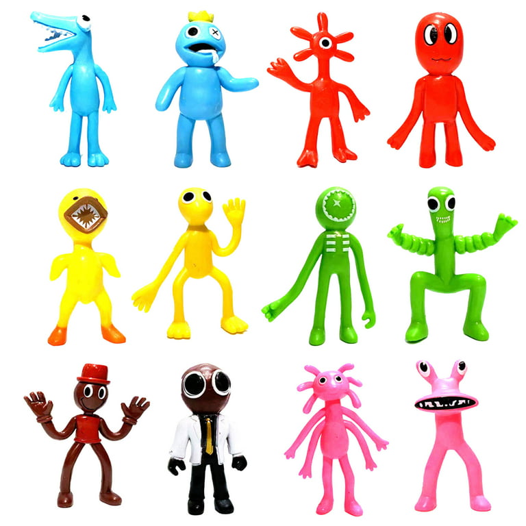 8pcs Rainbow Friends Model Toys Action Figures Birthday Party Cake