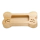 thumbnail image 2 of Porta tarjetas de visita de madera maciza de escritorio, caja para tarjetas de visita con forma de perro tallado, porta tarjetas de visita de madera con estampado de garras para mascotas, expositor pa, 2 of 9