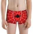 thumbnail image 5 of Yiaed Spider Web1 Print Boys' Boxer Briefs Cotton Casual Stretch Comfort Boys Boxers - Kids Boxer Briefs Underwear for Boys (6-18)-X-Small, 5 of 5