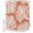 Orange, variant on 72x78 Inch Shower Curtain Sage Green Coral Bathroom Decor, Waterproof Fabric Bathtub Bath Curtains Decorative Coastal Summer Ocean Nautical Sea Extra Long Shower Curtain Set with Hooks