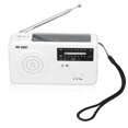 thumbnail image 5 of Manivela Solar Radio Multifuncional Camping Linterna Carga USB Emergencia RadioBlanco, 5 of 5