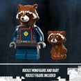 thumbnail image 7 of LEGO Marvel Baby Rocket’s Ship 76254 Buildable Spaceship Toy from Guardians of the Galaxy 3 Featuring Rocket Raccoon and Baby Rocket Minifigures, Collectible Super Hero Toy Gift for Kids Ages 8 and up, 7 of 7