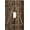 Antler Decor Rustic Farmhouse Wooden Barn Door, variant on Nautical Ocean Colorful Seashell Blue Starfish 1 Gang Duplex Socket Outlet Covers Decorative Dual Device Light Switch Cover Receptacle Electrical Wall Plate Plug Switchplate for Bathroom Decor