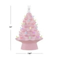 thumbnail image 3 of Mr. Cottontail Christmas Pink Ceramic Easter Bunny Tree Decor, 3 of 3