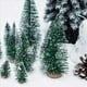 thumbnail image 3 of 50 ÁRboles de Navidad Artificiales en Miniatura, 5 TamañOs, con Base de Madera para DecoracióN, Manualidades, DecoracióN de Fiestas, Manualidades, 3 of 6