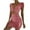 Pink, variant on Long Sleeve Twisted Knot Ruched Bodycon Dress for Women - V-Neck Summer Casual Midi Dress with Cut-Out Details & Modern Flowy Design for Evening Events Pink 2XL